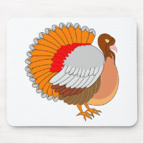 Thanksgiving Turkey mousepads