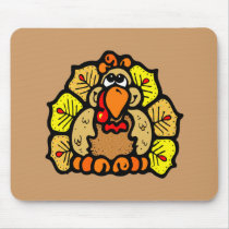 Thanksgiving Turkey Mouse Pads