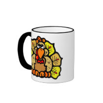 Thanksgiving Turkey Coffee Mug