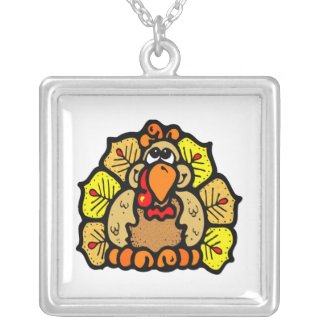 Thanksgiving Turkey necklace