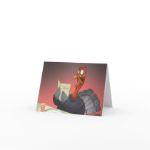 Thanksgiving Turkey Note Card