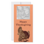 Thanksgiving Turkey Photo Card