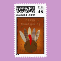 Thanksgiving Turkey postage by laohare Thanksgiving Turkey postage
