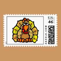 Thanksgiving Turkey stamps