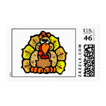 Thanksgiving Turkey Stamp