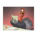 Thanksgiving Turkey Postcard by stlewis75 Thanksgiving Turkey Postcard