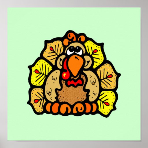 Thanksgiving Turkey Poster