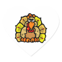 Thanksgiving Turkey Sticker
