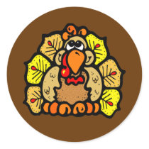 Thanksgiving Turkey Sticker