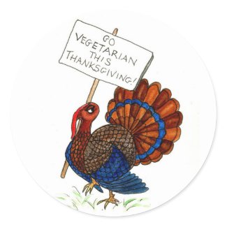Thanksgiving Turkey Stickers
