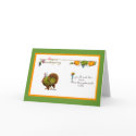 Thanksgiving Vintage Greeting Card card