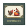 Thanksgiving Vintage Style Gift Magnet