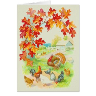 Thanksgiving Watercolor Card