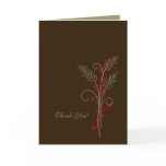 Thanksgiving Wheat Note Card
