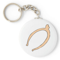 Thanksgiving Wishbone Key Chains