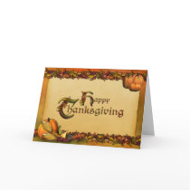 Thanksgiving Wishes cards