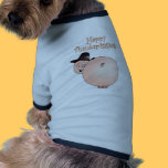 "Thankspigging" Funny Cartoon Pig Thanksgiving pet clothing