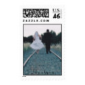 Thankyou postage stamp - wedding