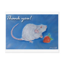 Thankyou! Postcard by Artistesque Thankyou! Postcard