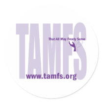 That All May Freely Serve - Logo Sticker