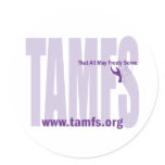 That All May Freely Serve - Logo Sticker