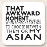 That Awkward Moment Asian.Designs Drink Coasters