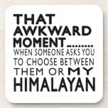 That Awkward Moment Himalayan.Designs Beverage Coasters