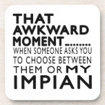 That Awkward Moment Impian.Designs Drink Coaster