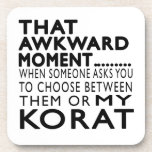 That Awkward Moment Korat.Designs Beverage Coaster