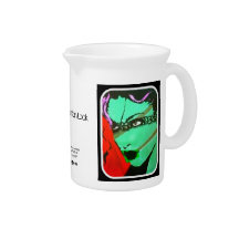 'That Certain Look'  Porcelain Pitcher