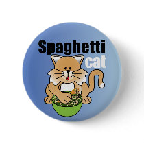 That Crazy Spaghetti Cat buttons by spacedust That Crazy Spaghetti Cat buttons