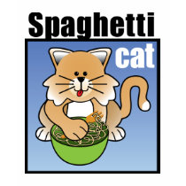That Crazy Spaghetti Cat t-shirts