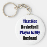 That Hot Basketball Player Is My Husband Key Chain