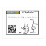 That Kitty Litter Aint going to change Itself Postcards