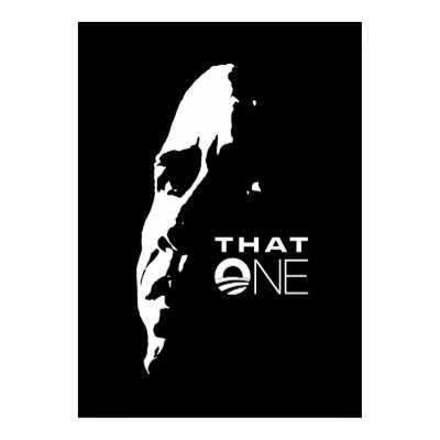 That One - Barack Obama POSTER by battalion