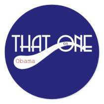That One Obama 08 stickers