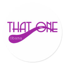 That One Obama 08 stickers