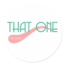That One Obama 08 stickers