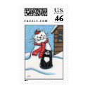 That Pesky Robin! Festive Postage postage