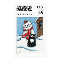That Pesky Robin! Festive Postage postage