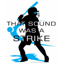 That Sound Blue Softball T-Shirt