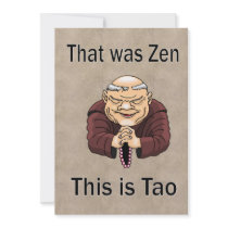 That Was Zen, This Is Tao Invitation