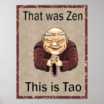 That Was Zen, This Is Tao Poster