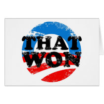 THAT WON cards by PreciousDesigns THAT WON cards
