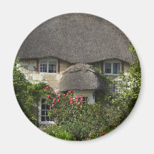 Thatched Cottage Fridge Magnet