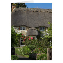 Thatched Cottage Greeting Cards