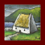 Thatched cottage magnets