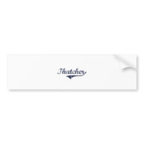 Thatcher Arizona Classic Design Bumper Stickers
