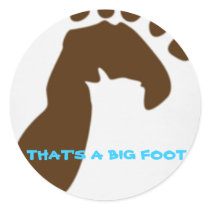 That's a big foot sticker
