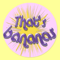 Thats bananas stickers